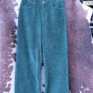 Kensie Jeans - Green Corduroy Jeans